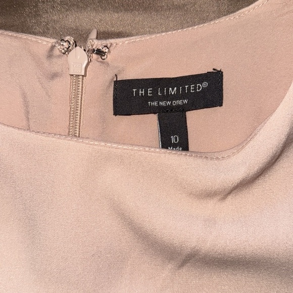 The Limited The New Drew Dress Blush Pink Career Midi Sheath New With Tags - Picture 5 of 14